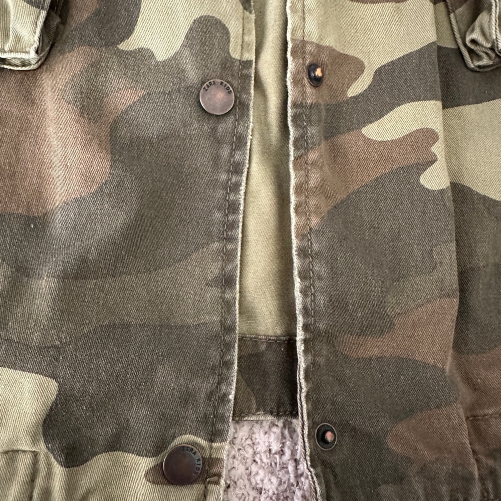 Zara Kids Camo Jacket - Picture 6 of 8